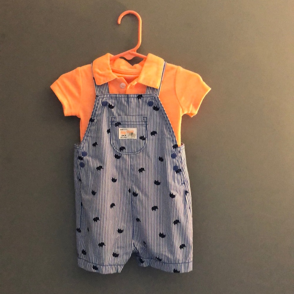 Overalls and polo